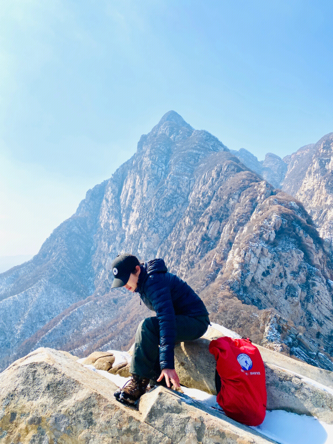 嵩山玉华峰掠影