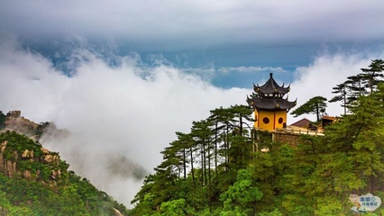 九华山华峰 佛教圣地之巅的灵秀奇观